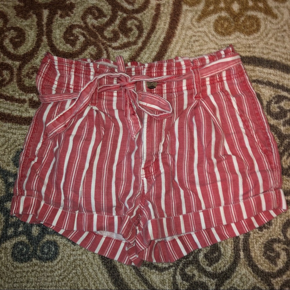 AE High-Rise Tie Shorts